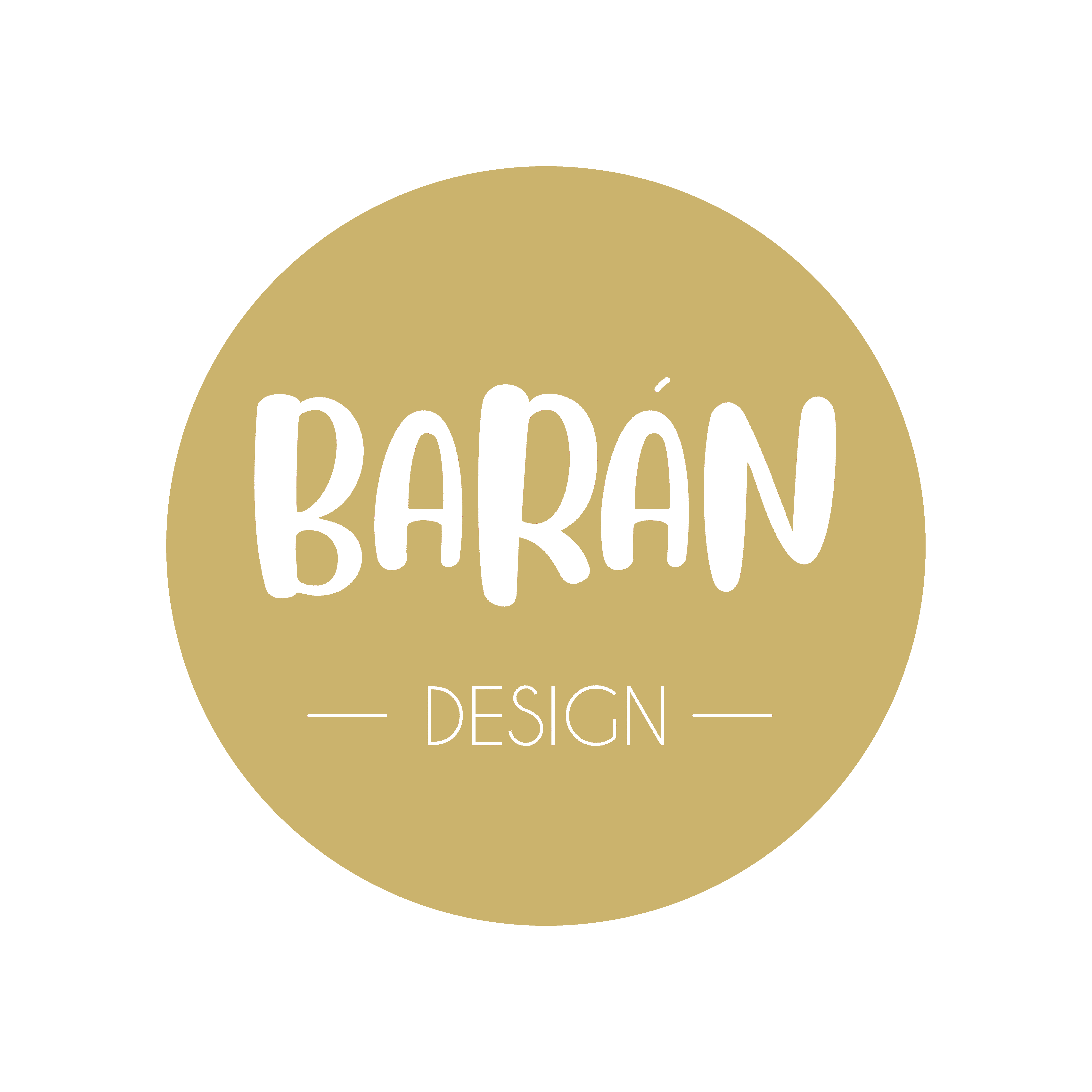 LOGO BARAN DESIGN dorado 1
